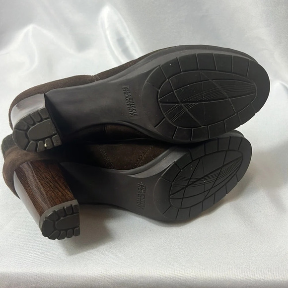 Kenneth Cole Reaction Leather Brown Boots Size 7 - Picture 5 of 8